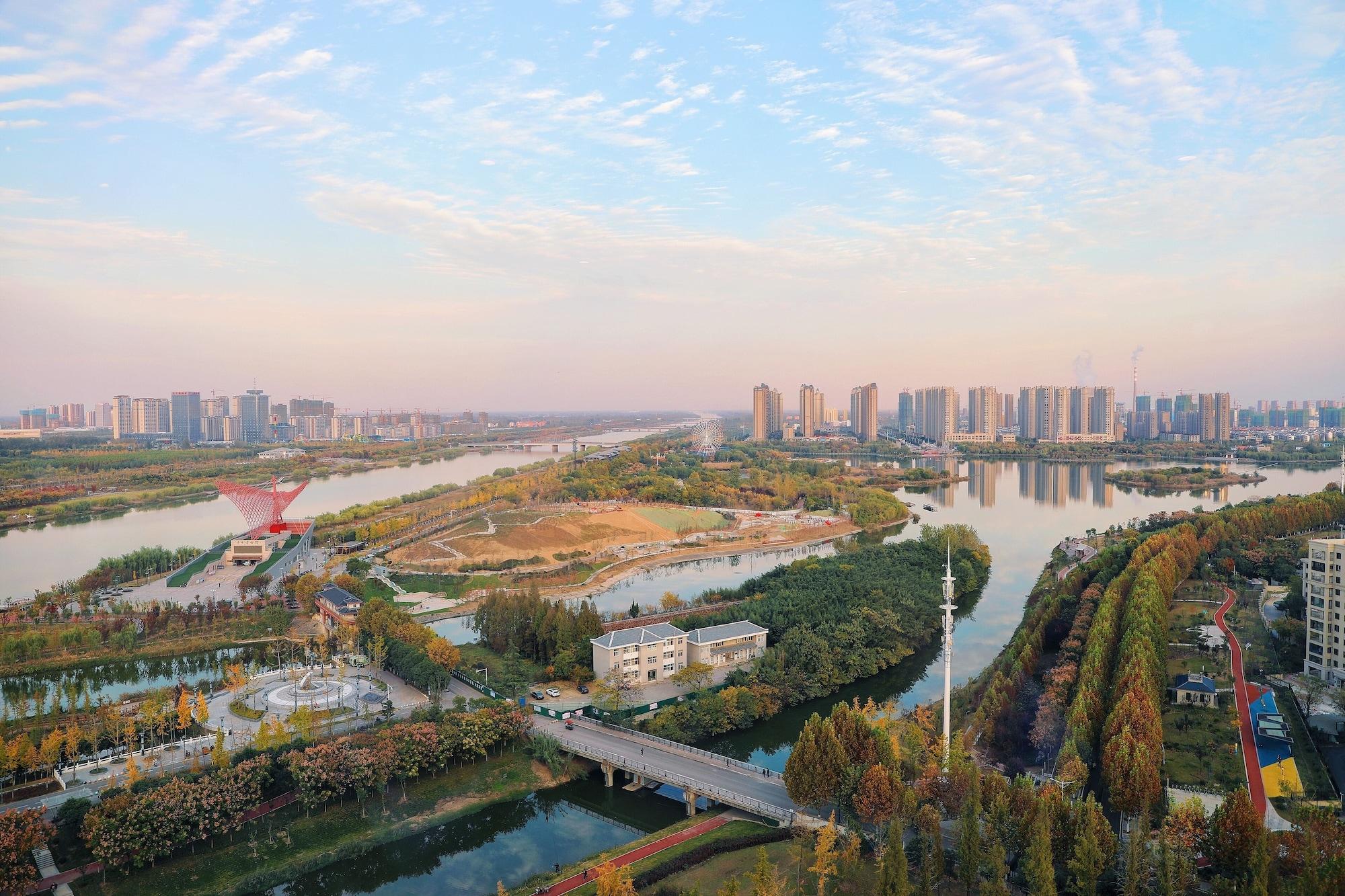 Doubletree By Hilton Anhui Hotell Suzhou  Exteriör bild